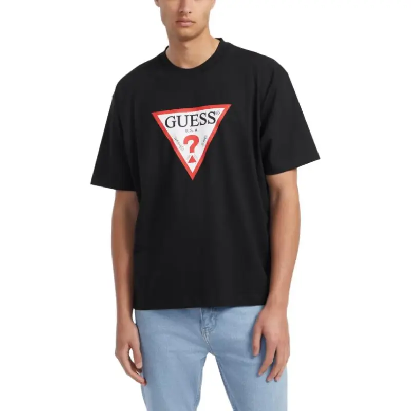 GUESS T Shirts Men Black-1