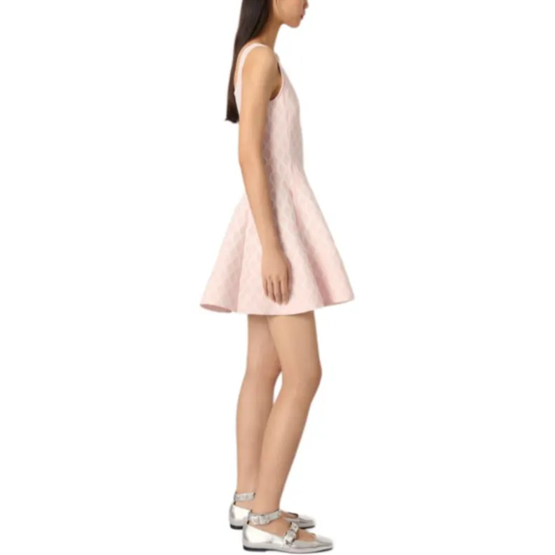 Maje Jacquard Knitted Mini Dress-2