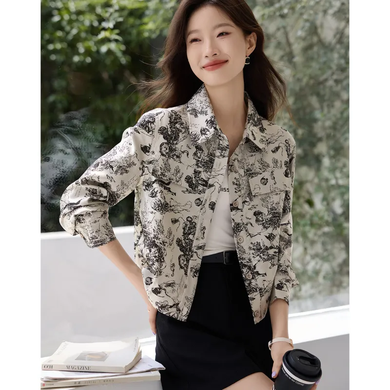 Mo Han Yi Mei Jackets Coats Women's Multicolor-4
