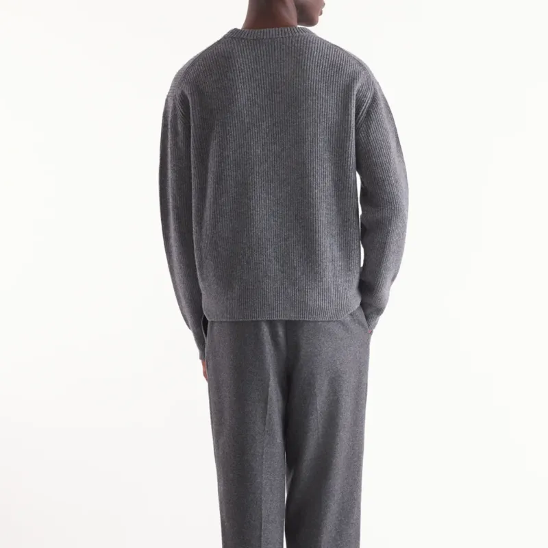Maison Kitsune Fox Patch Knitted Jumper-4