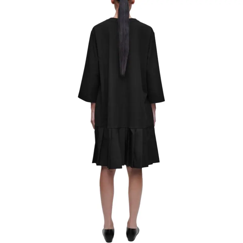 COS Long-Sleeved Dresses Women's Black-3