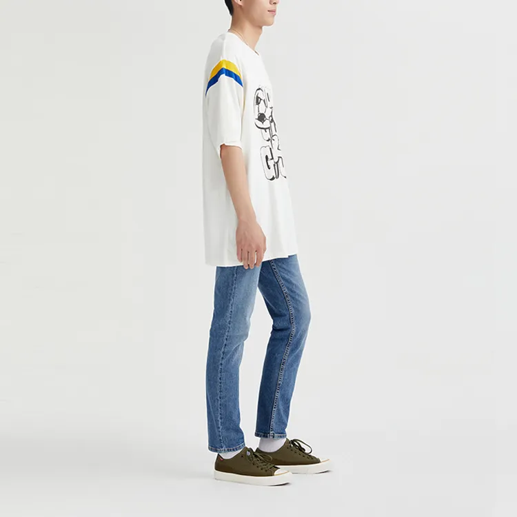 Levi’s Drop Shoulder Sleeve T-Shirt Men's White-2