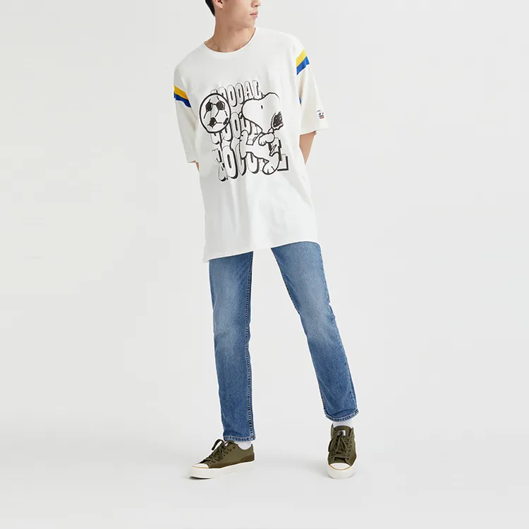 Levi’s Drop Shoulder Sleeve T-Shirt Men's White-1