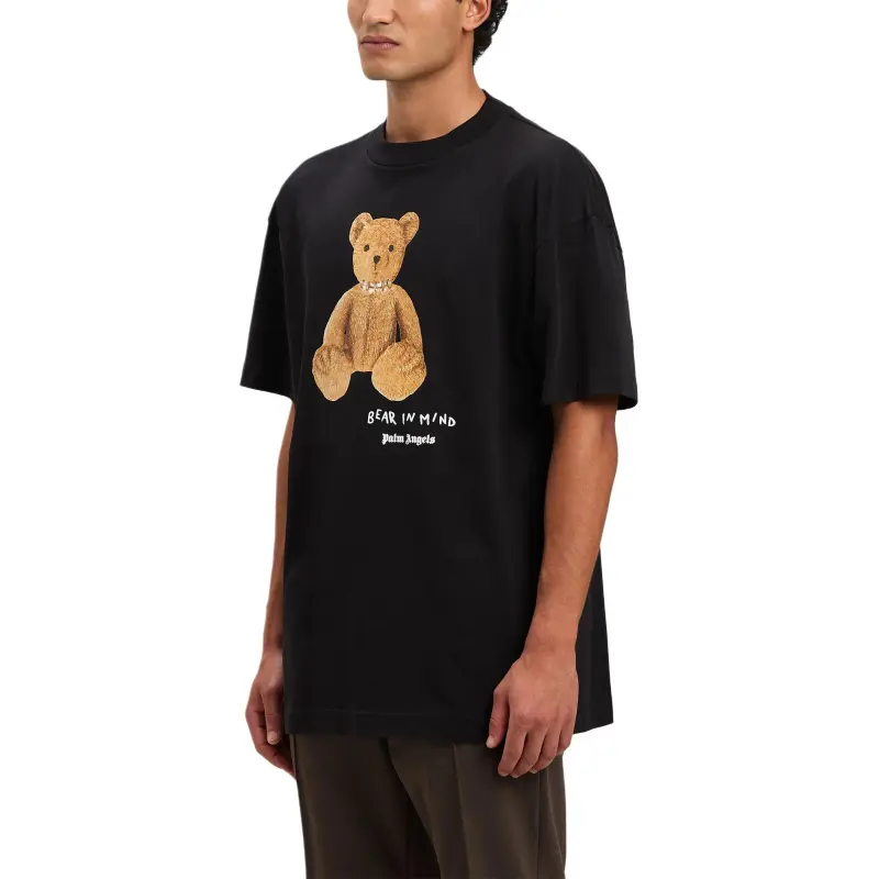 PALM ANGELS Bear In Mind T Shirt-2