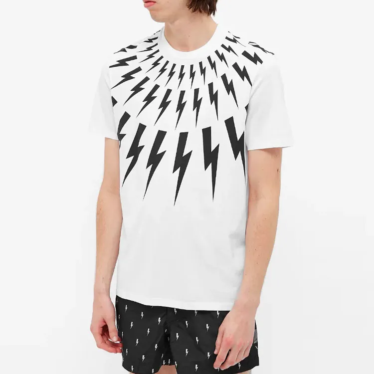 Neil Barrett T Shirts Unisex White-2