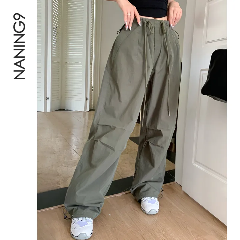 NANING9 Cargo Pants Women's-2