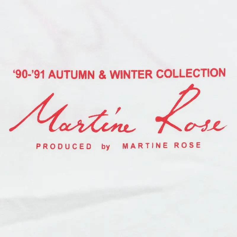Martine Rose Logo Print T shirt-5