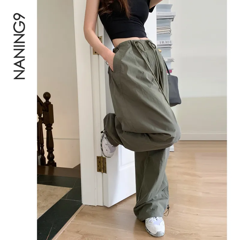 NANING9 Cargo Pants Women's-3