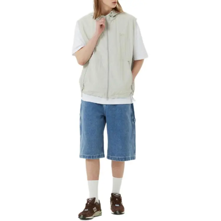 Lee Vests Men Light Gray-4