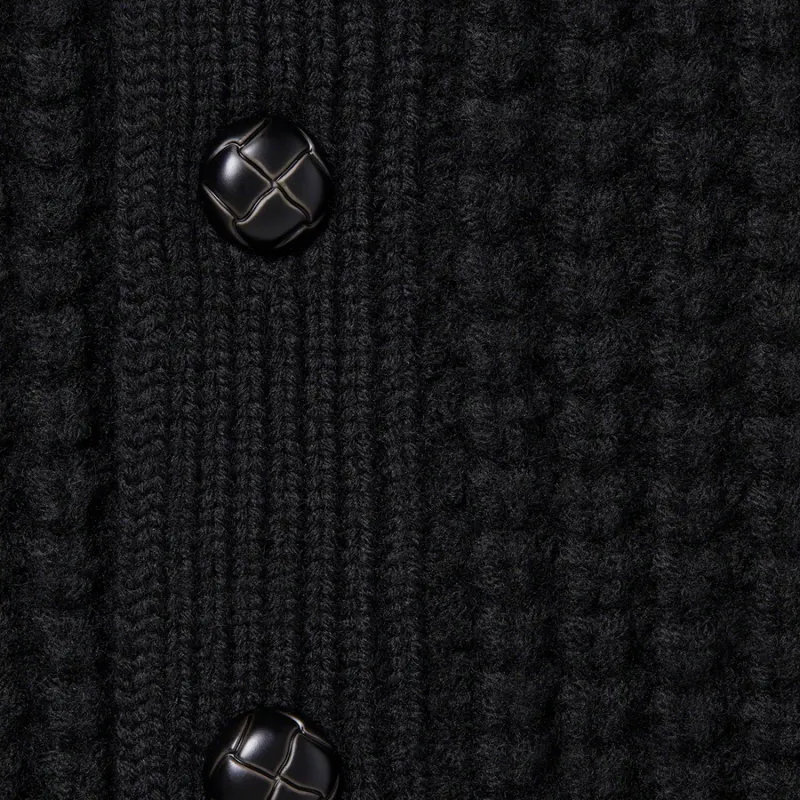 Supreme Waffle Knit Cardigan-1