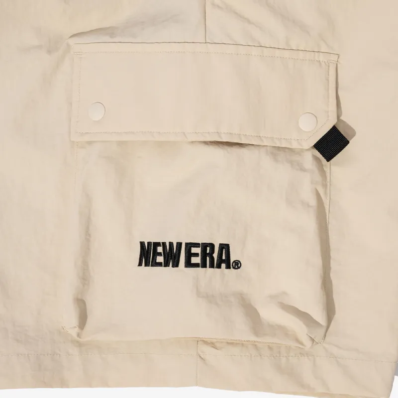 New Era Cargo Shorts Unisex Beige-4