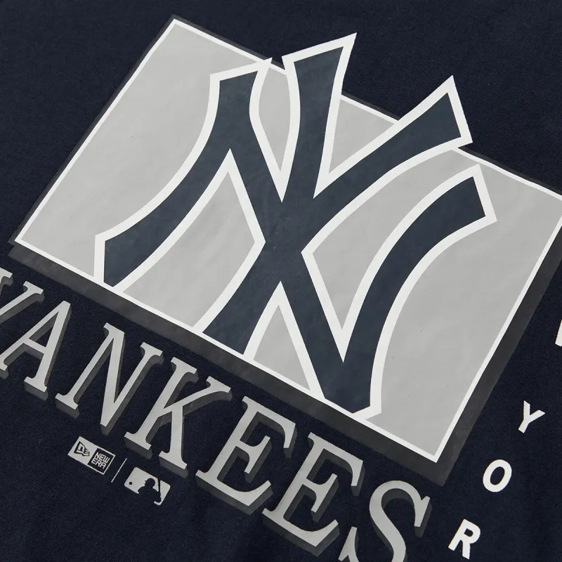 New Era T Shirt Unisex Navy Blue-3
