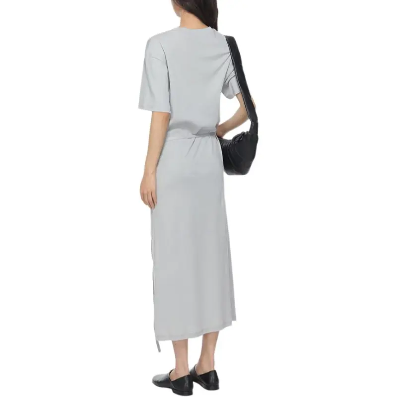 Lemaire Belted T shirt Dress-5