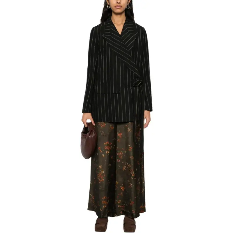 UMA WANG Floral print Trousers-1