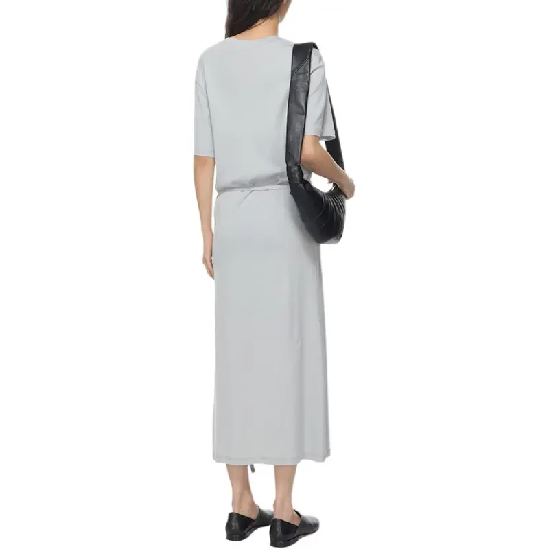 Lemaire Belted T shirt Dress-4