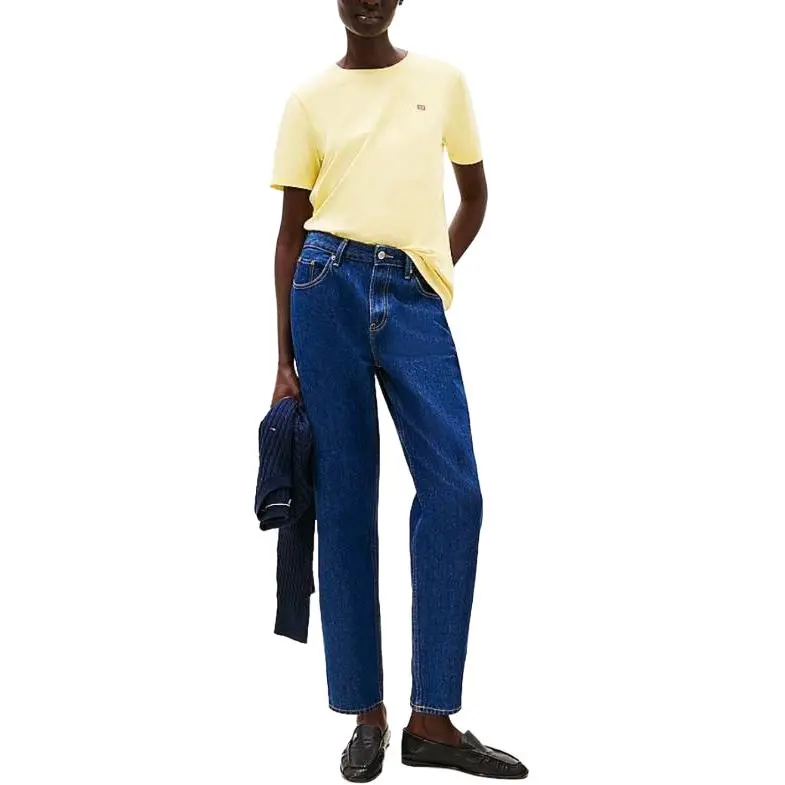 Tommy Hilfiger T Shirt Women's Yellow-2