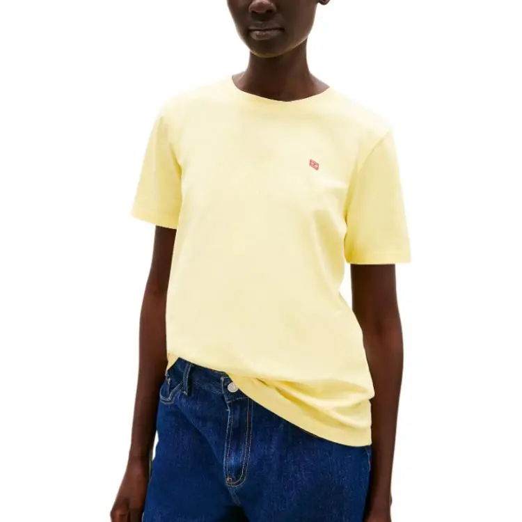 Tommy Hilfiger T Shirt Women's Yellow-1