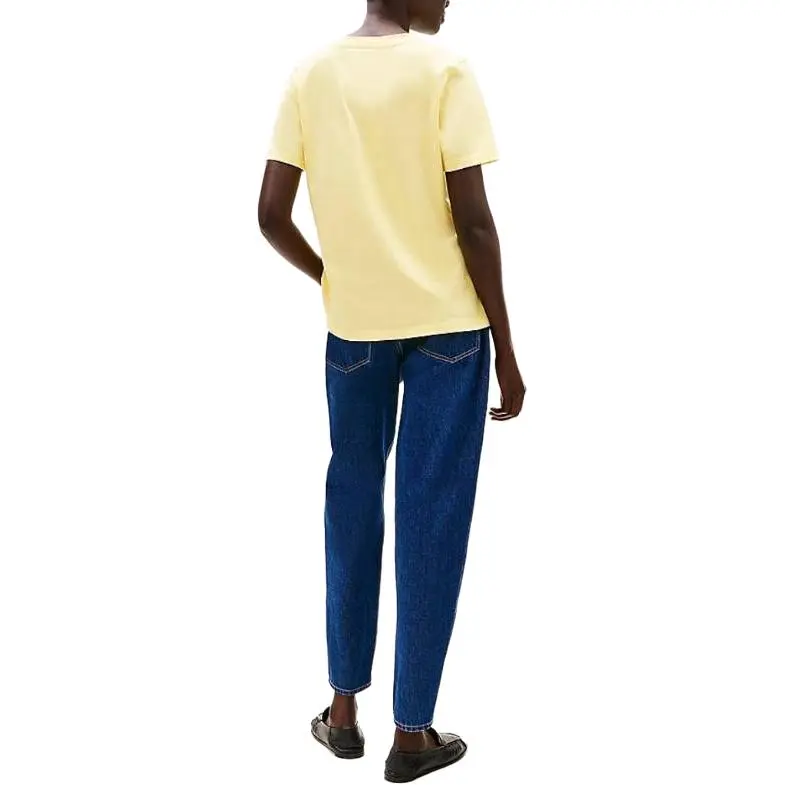 Tommy Hilfiger T Shirt Women's Yellow-3