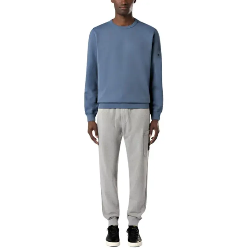 STONE ISLAND Compass badge Mélange Tapered Trousers-3