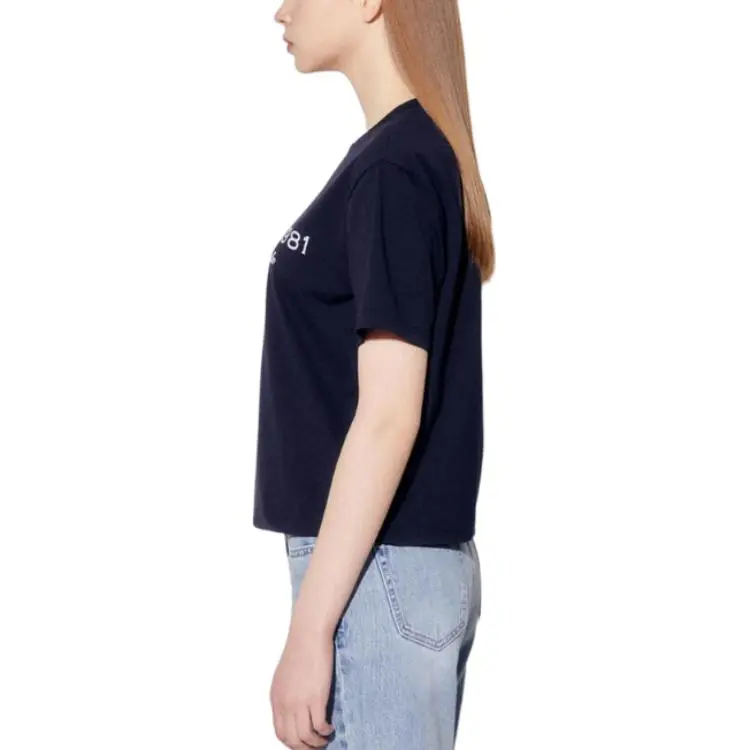 GUESS T Shirt Unisex Dark Marine Blue-3