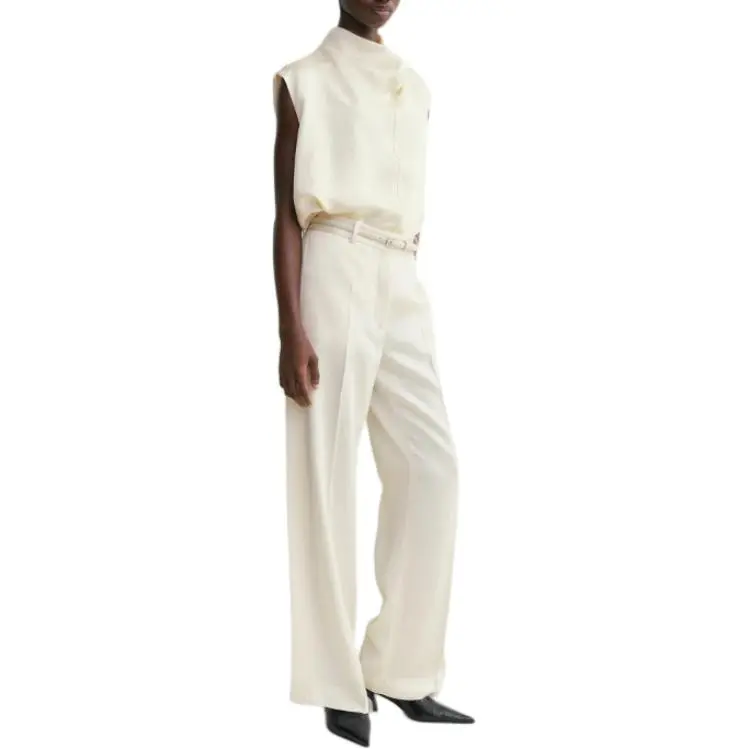 TOTEME Casual Pants Women's White-3