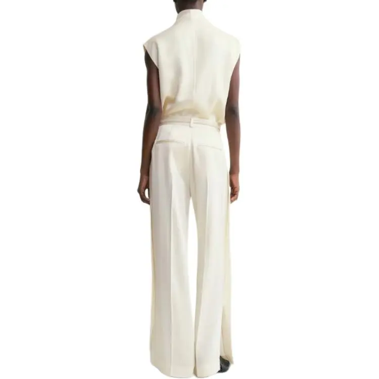 TOTEME Casual Pants Women's White-4