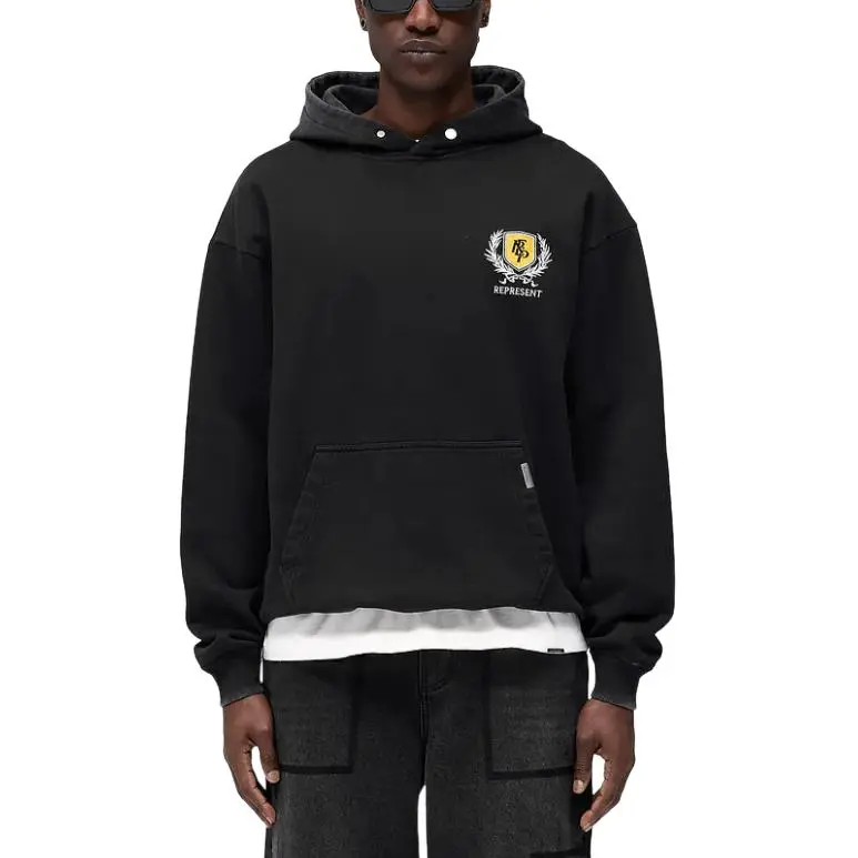 REPRESENT Crest Hoodie-3