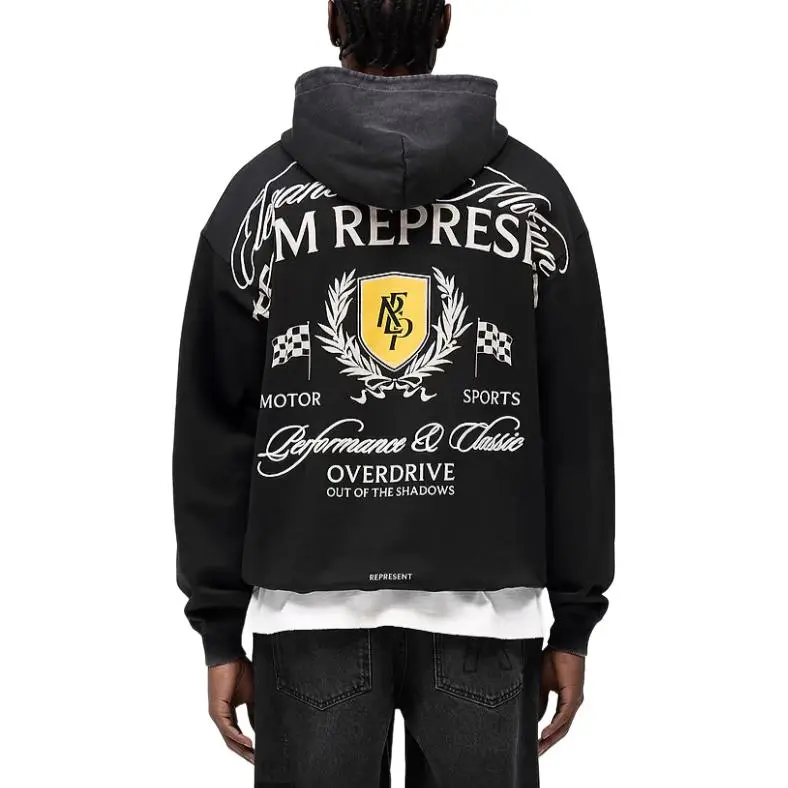 REPRESENT Crest Hoodie-2