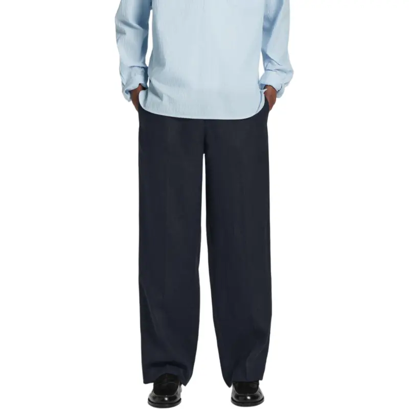 COS Casual Pants Men's Navy Blue-2