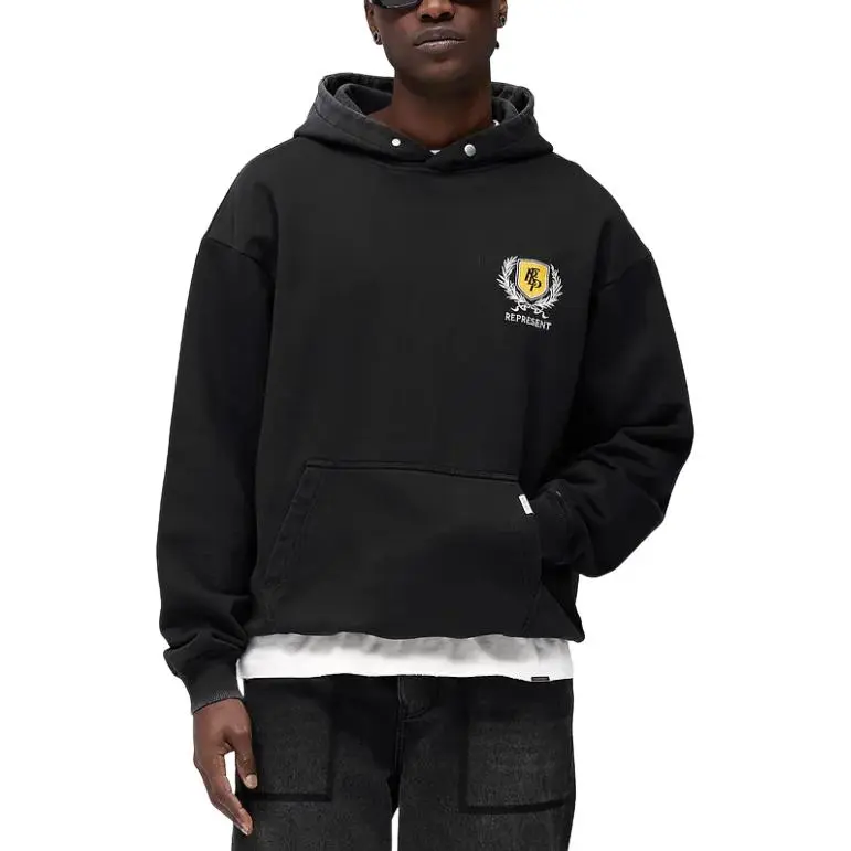 REPRESENT Crest Hoodie-4