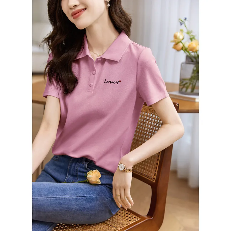 Mo Han Yi Mei T Shirt Women's Pink-2