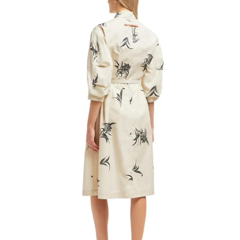 Moncler Floral print Cotton Dress-2