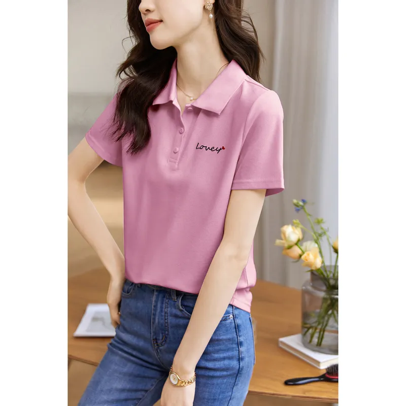 Mo Han Yi Mei T Shirt Women's Pink-3