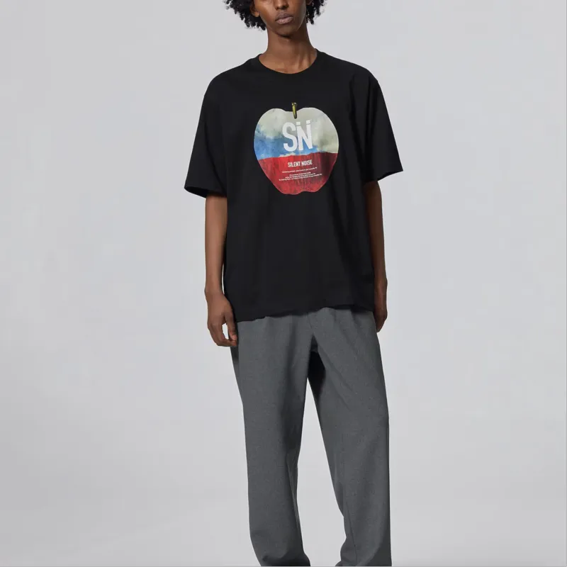 GU x LIANMINGKUAN T Shirt Unisex Black-3
