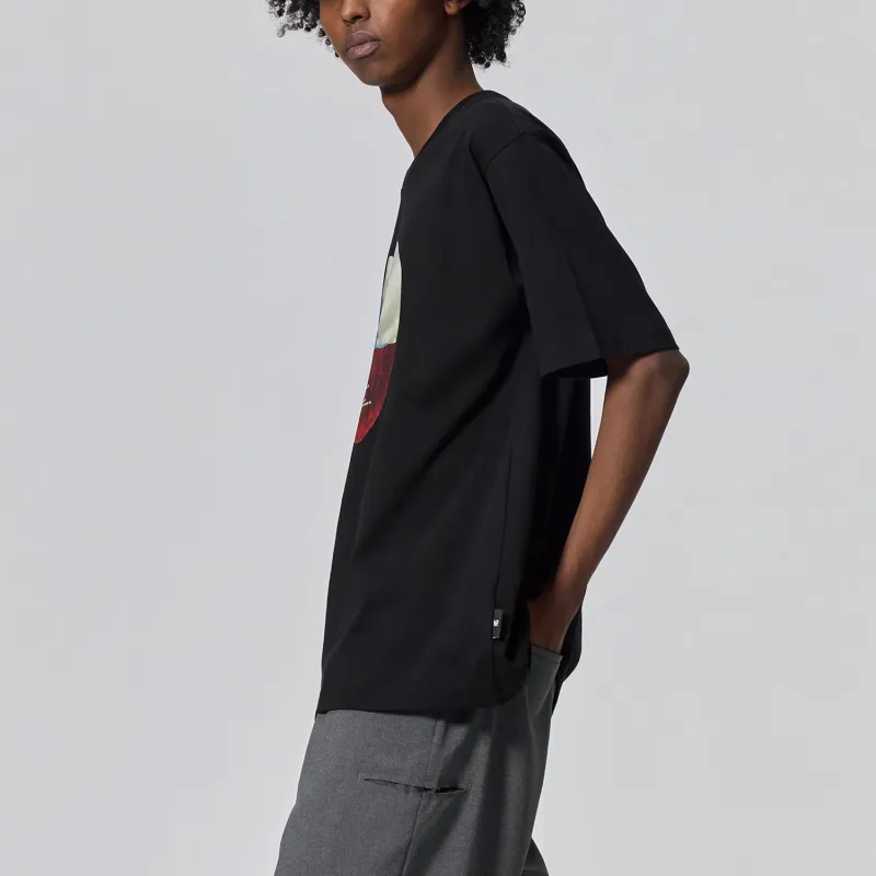 GU x LIANMINGKUAN T Shirt Unisex Black-5