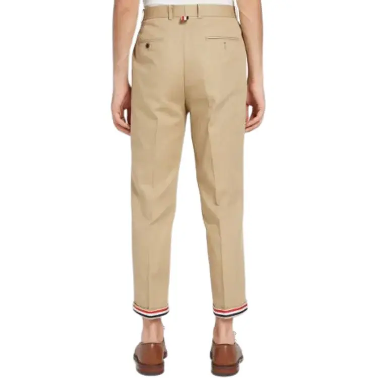 THOM BROWNE· Casual Pants Men's Beige-3