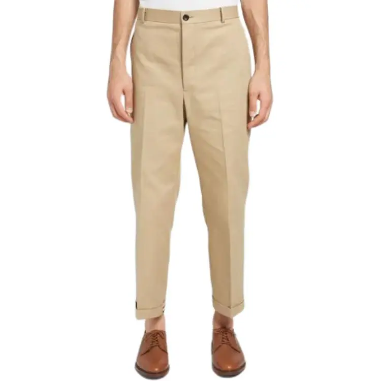 THOM BROWNE· Casual Pants Men's Beige-1