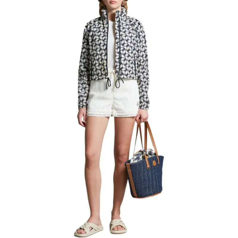 Moncler Logo patch Tweed Shorts-2
