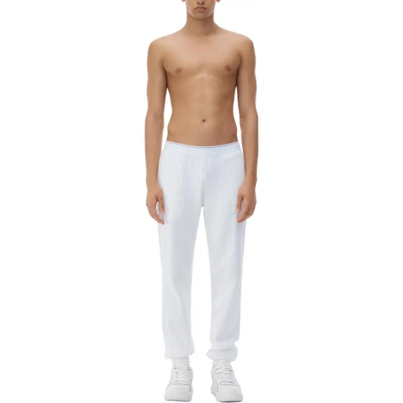 Alexander Wang Crystal embellished Track Pants-3