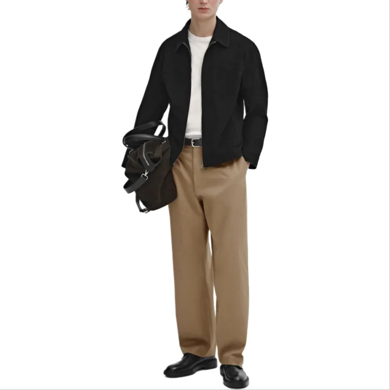 Massimo Dutti Casual Pants Men's Ecru-2