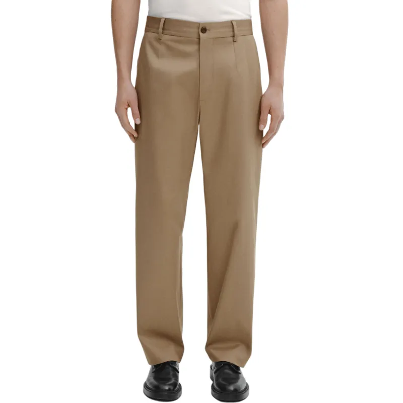 Massimo Dutti Casual Pants Men's Ecru-3
