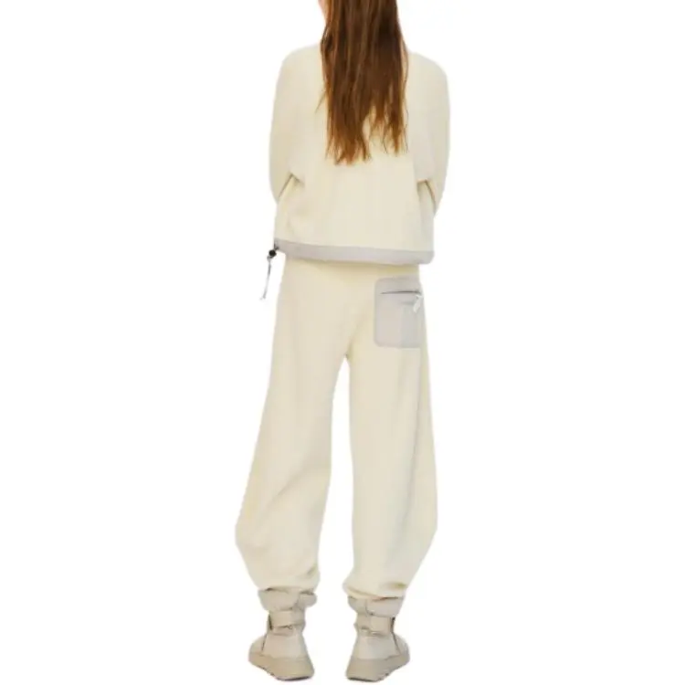 ZARA x And Wander And Wander Collaboration SS25 Sweatshirt Women's White-3