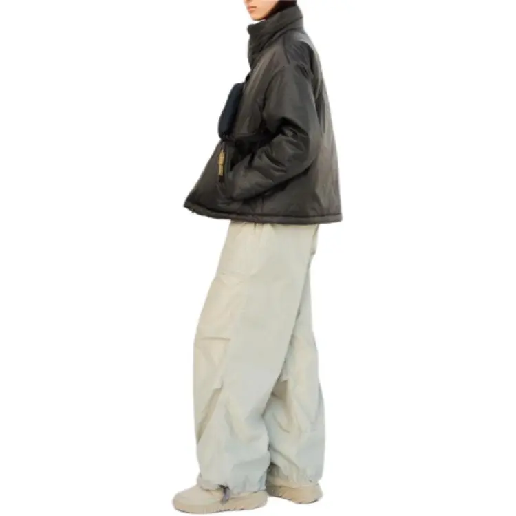 ZARA x And Wander SS25 Puffer Jacket Women's Black-4