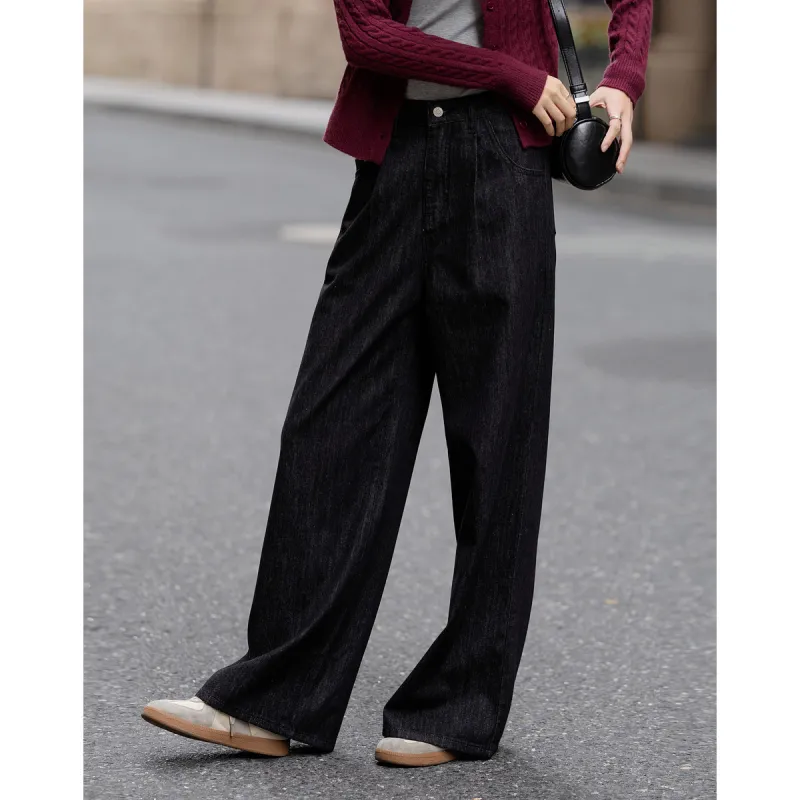 【dme】 Jeans Women's Charcoal Black-2
