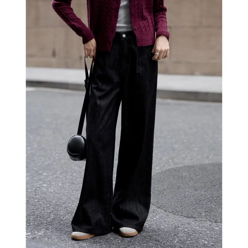 【dme】 Jeans Women's Charcoal Black-1