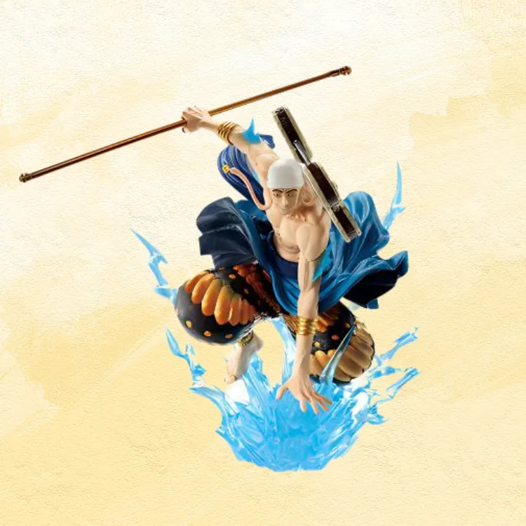 BANPRESTO One Piece Other Characters Glass Factory Ichiban Kuji One Piece E-Prize Eniru Scale Figures-3