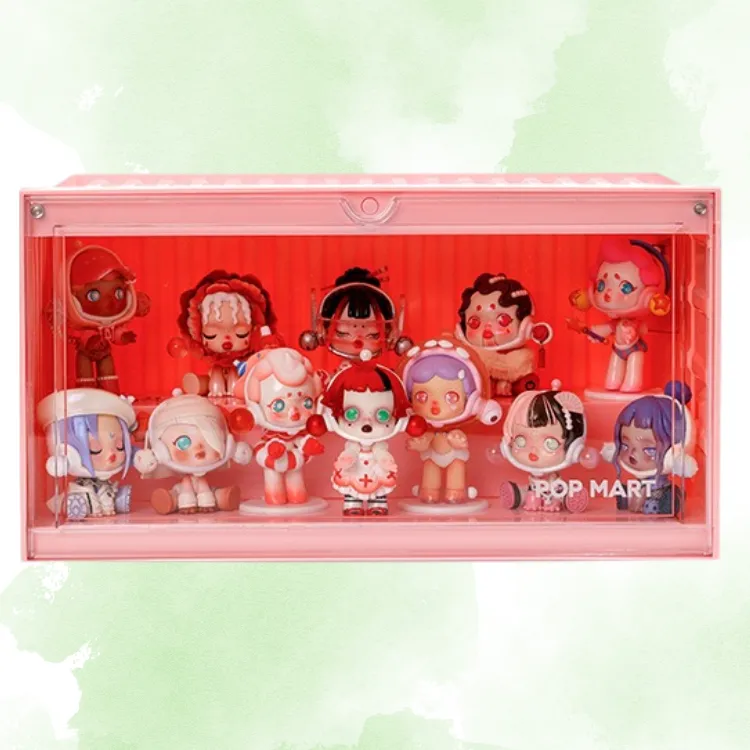 POP MART Bubbles Matique, IP Container Model Accessories Pink 17cm-3
