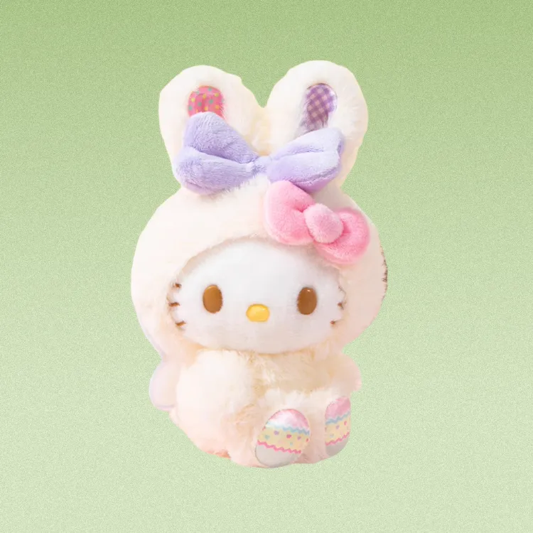 Sanrio My Melody Color Egg Bunny Collection Dolls Plush Pendant 27cm Height-3