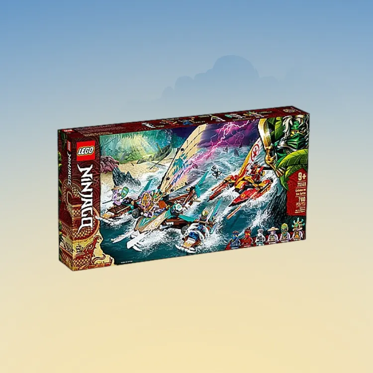 LEGO Phantom Ninja Collection Bicorne Ship Sea Battle Building Blocks 750pcs 71748-3