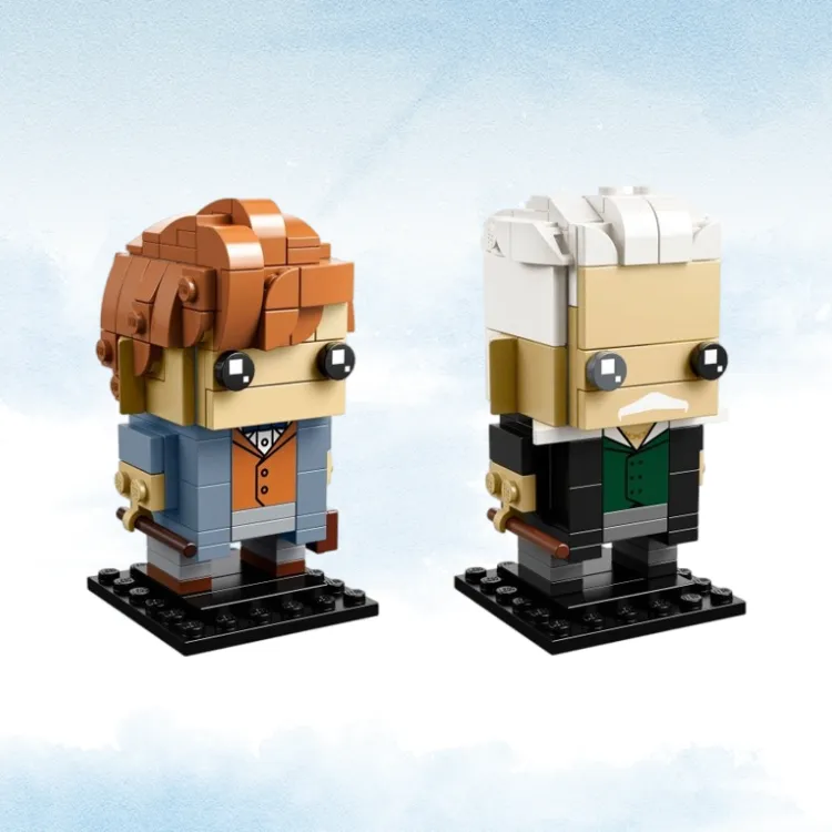 LEGO Brickheadz Newt And Grindelwald Building Blocks 247 Pcs 41631-3